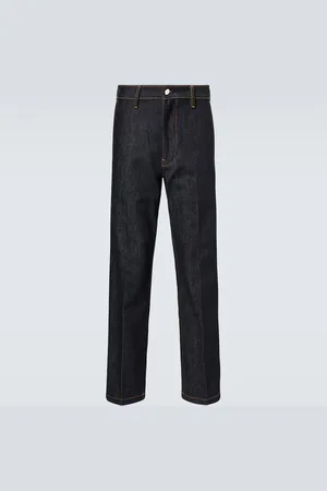 Gucci Jeans rectos de tiro medio