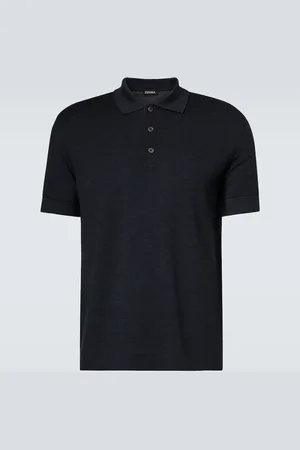 Ermenegildo Zegna Polo de algodón y seda