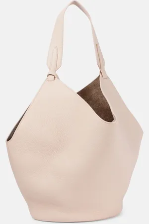 Khaite Tote Lotus Medium de piel