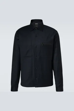 Ermenegildo Zegna Sobrecamisa de lana