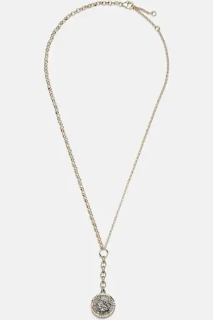 Foundrae Collar Resilience Medium de oro de 18 ct con diamantes