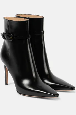 Gianvito Rossi Botines 95 de charol