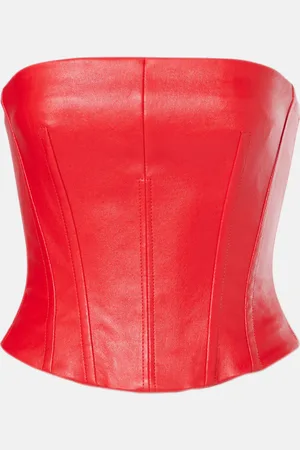 Stouls Top Rosalia de piel