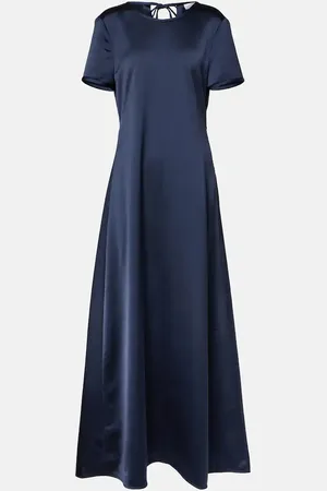 Proenza Schouler Vestido largo White Label Delphine de satén