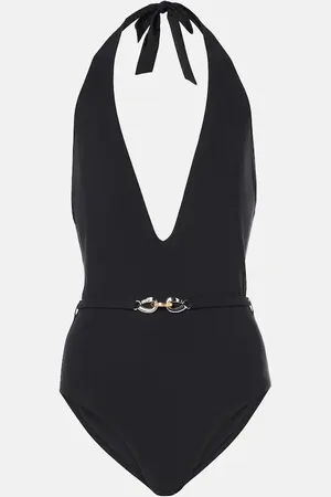 Tory Burch Bañador de tiro alto