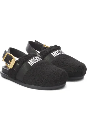 Moschino Zuecos destalonados con logo