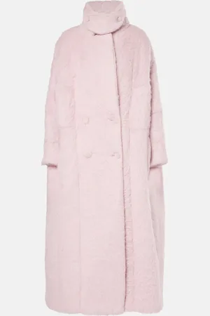 DRIES VAN NOTEN Abrigo de borrego sintético