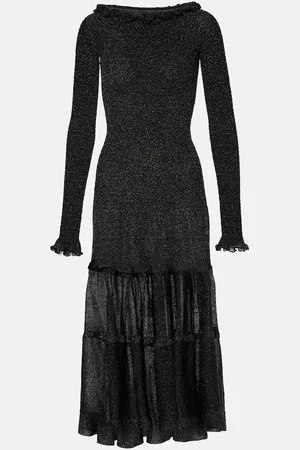 Altuzarra Vestido largo asimétrico Polly de jersey