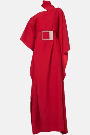 ‎Taller Marmo‎ Vestido largo Taylor de cady de crepé