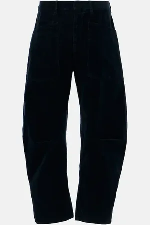 NILI LOTAN Pantalones barrel Shon de pana