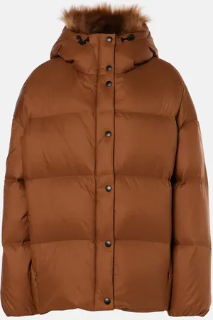 YVES SALOMON Chaqueta de plumas con borrego
