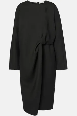 The Row Vestido midi Anthime de lana virgen