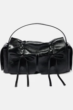 Acne Studios Bolso de piel con lazo