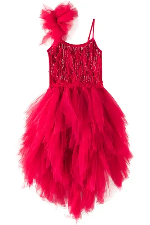 Tutu Du Monde Vestido Ruby Dazzle de tul adornado