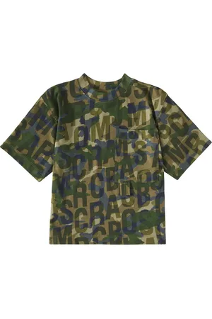 Marc Jacobs Camiseta en jersey de camuflaje