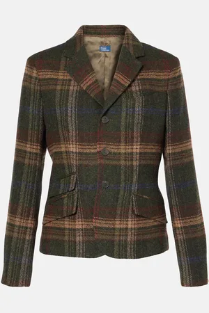 Ralph Lauren Blazer de lana a cuadros