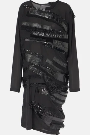JUNYA WATANABE Vestido midi asimétrico con paneles