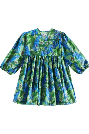 Molo Vestido Cassida de algodón estampado