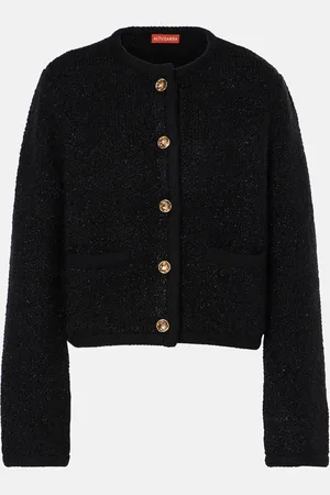 Altuzarra Chaqueta cropped Napoline de punto