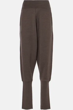 LEMAIRE Pantalones deportivos de algodón y lana