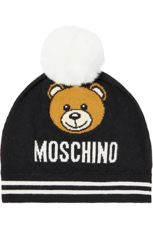 Moschino Gorro Teddy Bear de algodón y lana