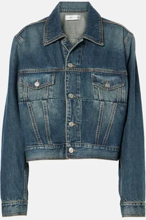 Victoria Beckham Chaqueta cropped de denim