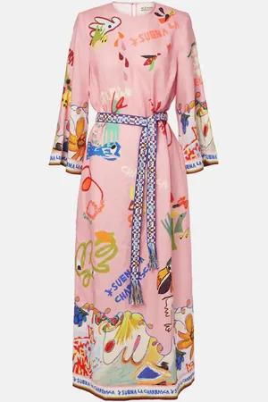 ALÉMAIS Alémais Vestido largo La Charrasca de lino