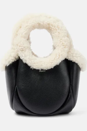 COPERNI Bolso Swipe Mini de piel con borrego sintético