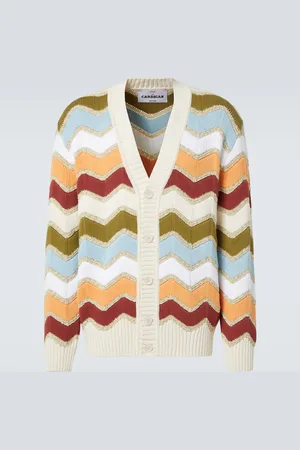 Missoni Cárdigan de mezcla de lana en zigzag