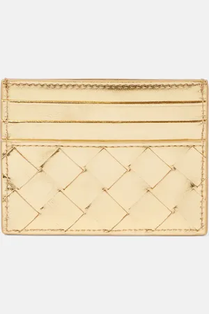 Bottega Veneta Tarjetero Gemelli de piel