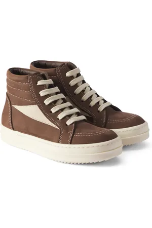 Rick Owens Zapatillas altas Vintage de piel