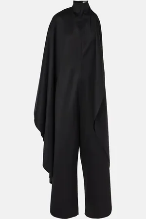 Alaïa Alaïa Mono de lana grain de poudre con abertura