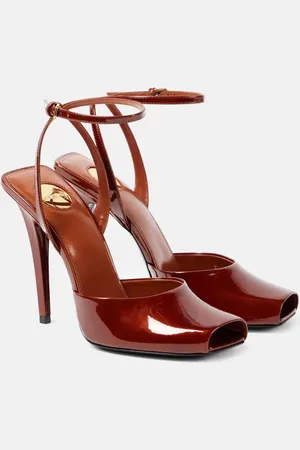 Saint Laurent Sandalias Le Scandale 110 de charol
