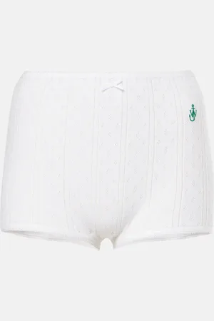 J.W.Anderson Shorts de algodón y cachemir