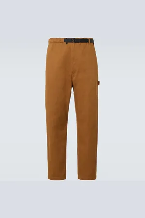 Comme des Garçons Comme des Garçons Homme Pantalones rectos de algodón espigados