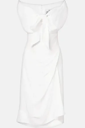 Vivienne Westwood Novia - vestido midi con lazo