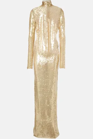 Ilkyaz Ozel Vestido de fiesta con lentejuelas