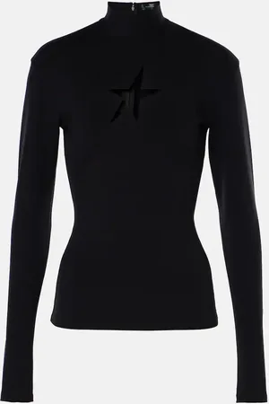 MUGLER Top con abertura