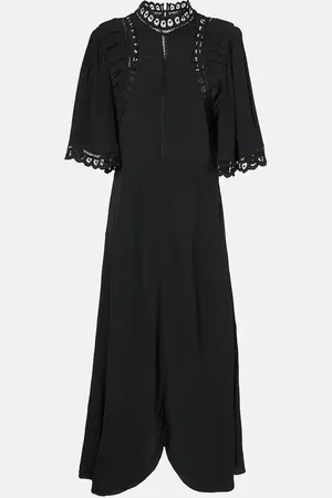 Marant Etoile Vestido midi con encaje