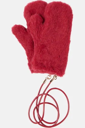 Max Mara Manoplas Ombrato de teddy