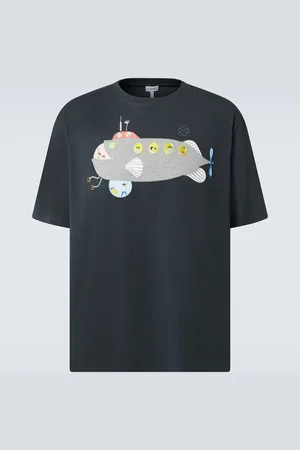 Loewe X Suna Fujita camiseta Submarine de algodón