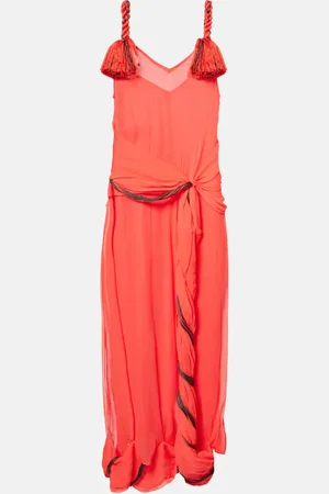 J.W.Anderson Vestido largo drapeado