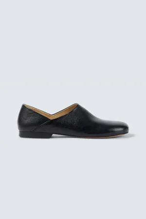 LEMAIRE Zapatos slip-on de piel
