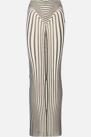 Jean Paul Gaultier Falda The Navy Blue Body Morphing