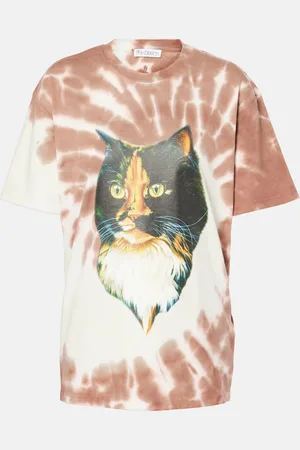 J.W.Anderson Camiseta de algodón tie-dye