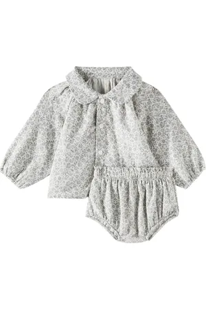 Rylee + Cru Bebé - set Nellie de camisa y braga