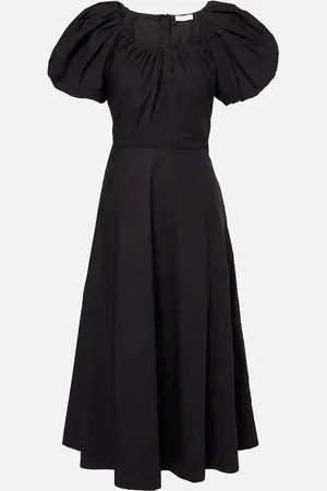 ULLA JOHNSON Vestido midi Imara de algodón