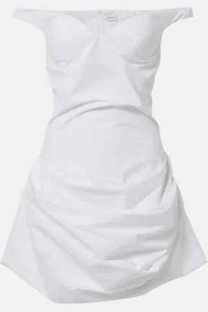 MAGDA BUTRYM Vestido corto de algodón