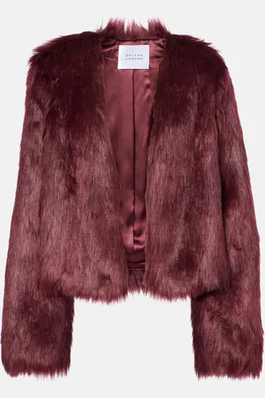 GALVAN Chaqueta Manouchi de pelo sintético