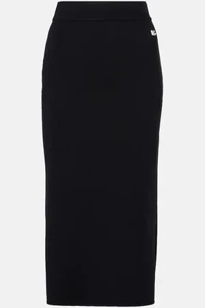 Dolce & Gabbana Falda midi con DG